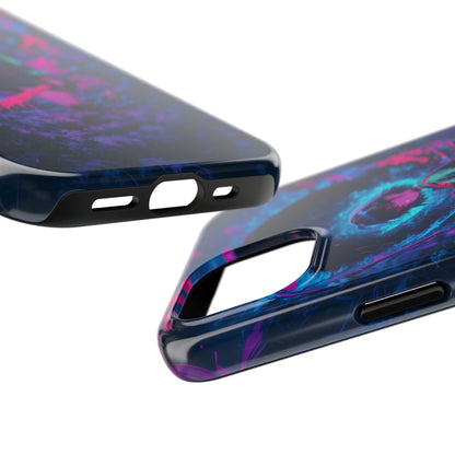 Neon Samurai Girl  Phone Case