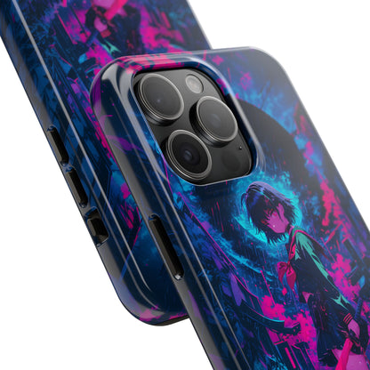 Neon Samurai Girl  Phone Case
