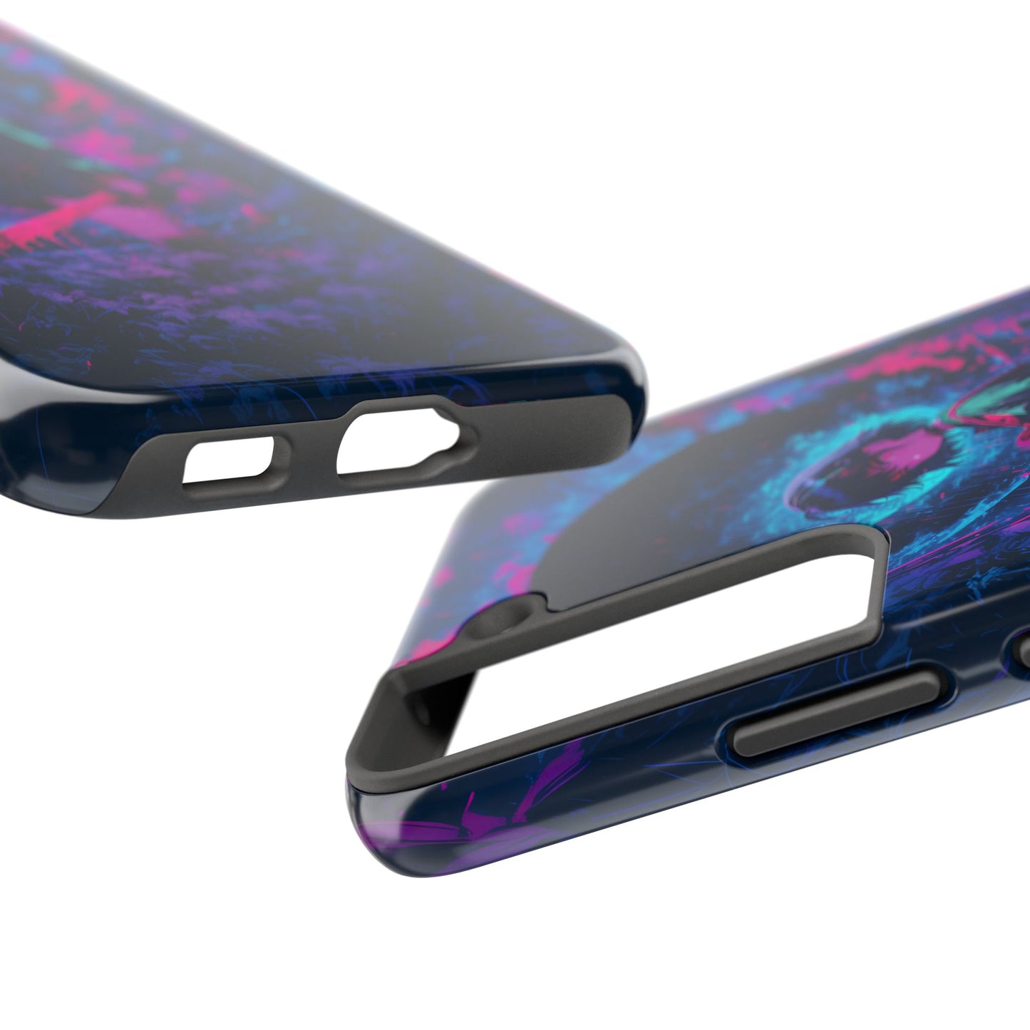 Neon Samurai Girl  Phone Case