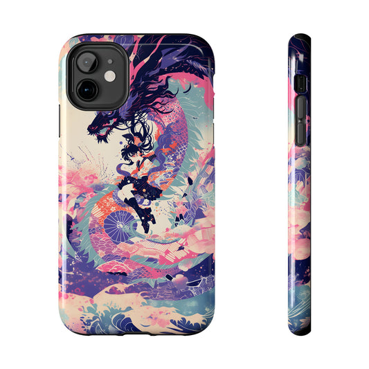 Phone Cases - Lady Dragon Anime Style